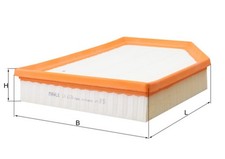 Luftfilter KNECHT LX 4234 Filtereinsatz für VOLVO V40 525 526 Cross Country AWD