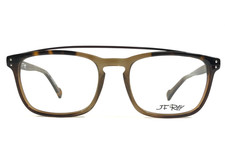 J.F. Rey Eyeglasses Frames JF1387 9595 Light Brown Demi Tortoise 52-19-148