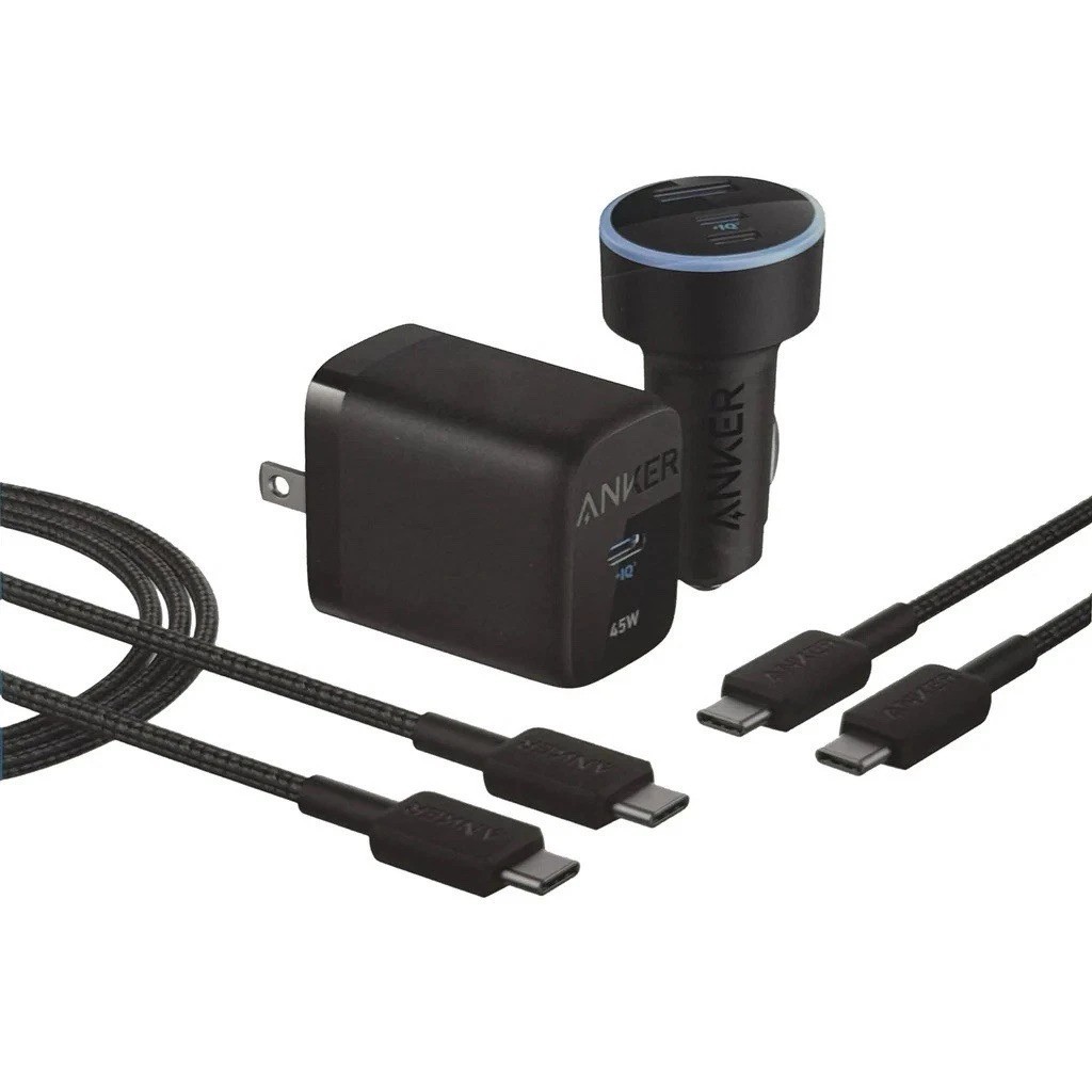 スマホアクセサリー ANKER multi-device fast charging Anker 4-In-1 Multi-Scene Fast Charging Bundle - 45W Wall Charger