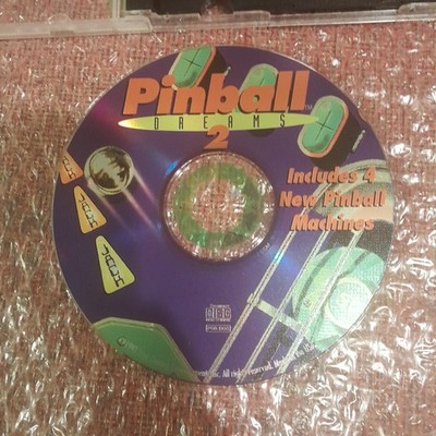 pc, pinball dreams 2, loose w/ spare case, solid condition, rare game