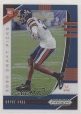 2020 Panini Prizm Draft Picks Rookies Blue Bryce Hall #170 nd3