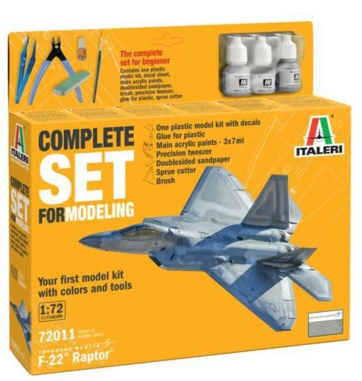ITALERI 1/72 F-22 RAPTOR - Immagine 3 di 3