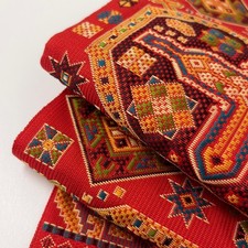 Hakata Obi Beautiful Weaving Pure Silk Japanese Kimono Size 8