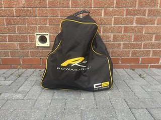 Powakaddy C2 Electric Golf Trolly With Bag And Whiter Wheels Good Condition