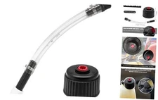 Gas Cans Racing Fuel Jug Hose & Cap 3042, 5 Gallon Racing Gas Tank Fuel 2 PCS