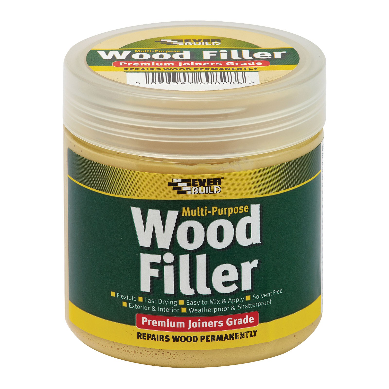 Everbuild Multi-Purpose Premium Joiners Grade Wood Filler Pine 250ml
