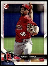 2018 Bowman Prospects Junior Fernandez St. Louis Cardinals #BP96