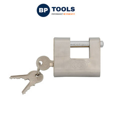 Faithfull FAIPLB60SHUT 60mm Brass Shutter Padlock