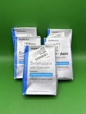 5x VitaMedica Bromelain with Quercetin 500mg/250mg 20 Cvegan Caps (see EXP