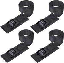 Adjustable Cam Buckle Lashing Straps 4ft Tie Down Straps 4 Pack