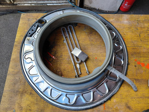 Türmanschette für Miele w3903 Waschmaschine ten heizkörper