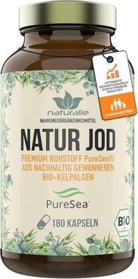 Natur Jod Kapseln | Bio-Kelpalgen aus Schottland | premium Rohs NEU OVP NP 49.- 