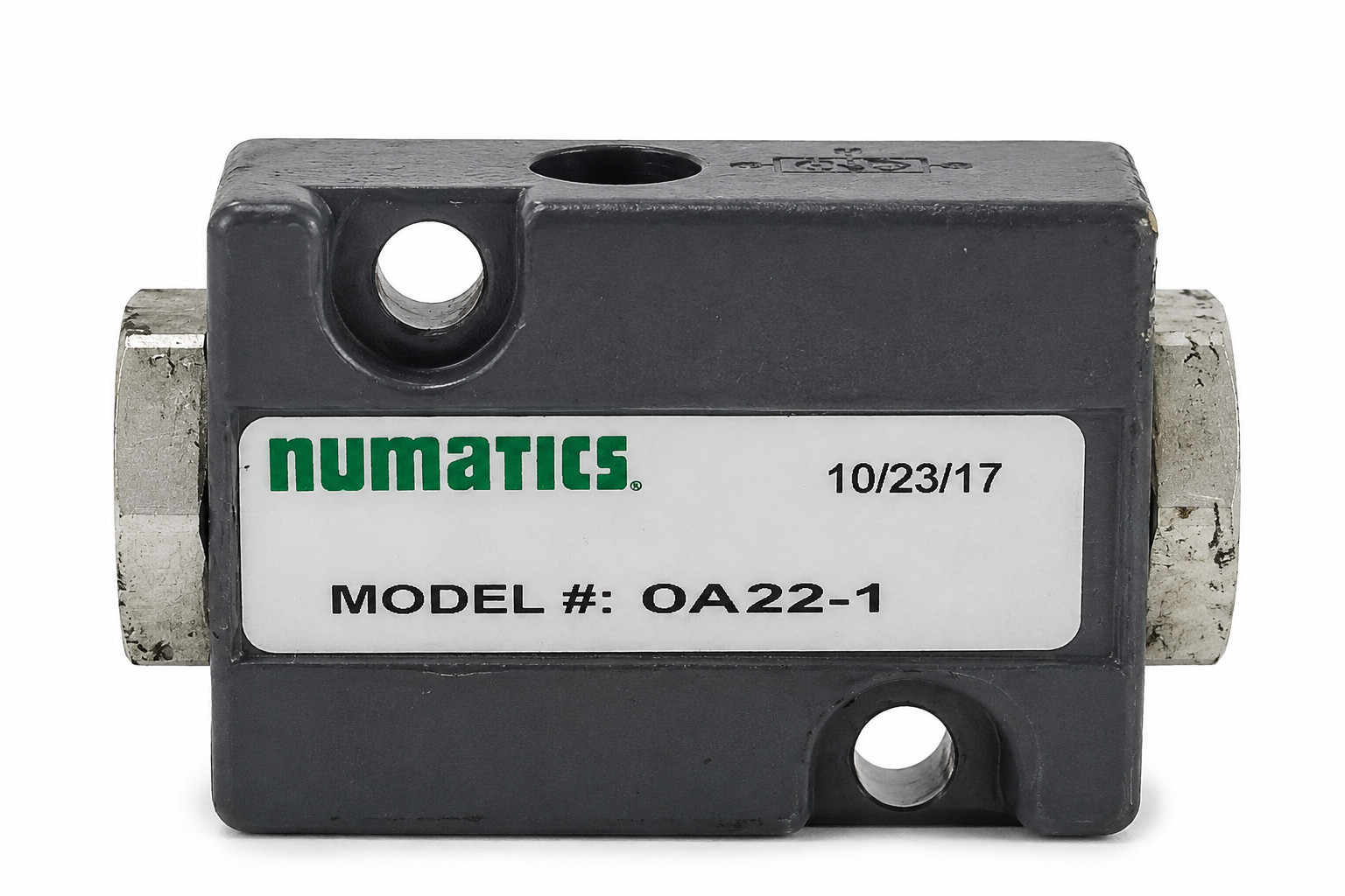 Numatics OA22-1 Shuttle Valve 1/8 NPTF Pneumatic Air 3.9-145 PSI New 3 Pc Lot