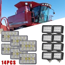 Cab Light And Led Work Lights Hi/lo Beam For Case Ih 2144-2588 Combine