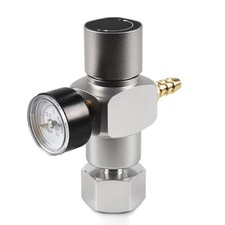 2 in 1 Mini CO2 Gas Regulator Soda Pressure Gauge Mini Gas Regulator with Sod...