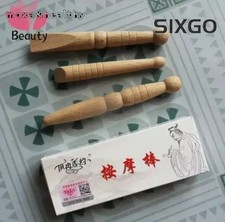 3PCS Original Wooden Foot Body Massage Stick Relieve Muscle Soreness Relaxing