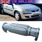 For Vauxhall Corsa D E 1.2 1.4 Petrol Models Exhaust Flexi Pipe Repair Kit
