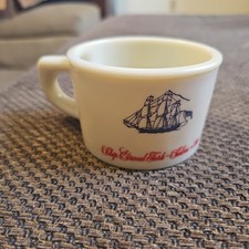Vintage Old Spice Shulton Shaving Mug  Ship Grand Turk Salem 1786