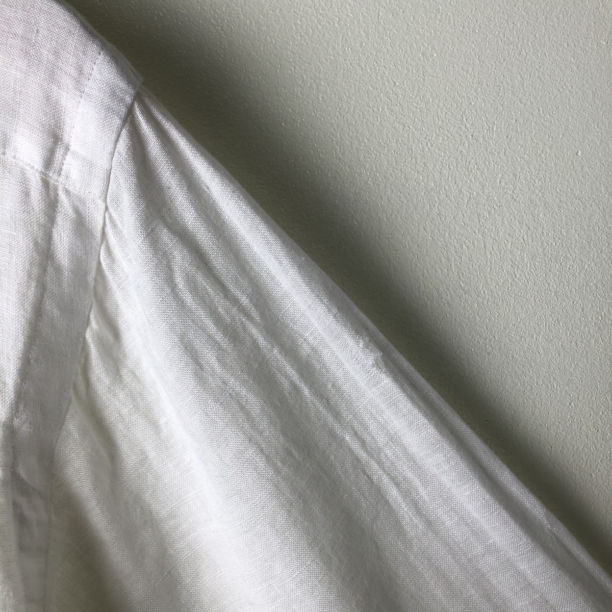 Used Ralph Lauren long-sleeved linen button-down shirt men's size L thumbnail 10