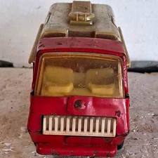 Vintage Tonka Carnation Red Gold Metal Tanker Truck Advertising Specimen