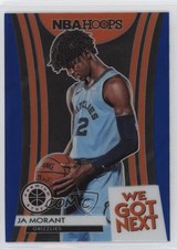 2019-20 Panini NBA Hoops Premium Stock We Got Next Blue Ja Morant #19 g2e