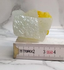 Minerale~Celestina Azzurra Provenienza Miniera Grasta Sicilia Cm 4x3