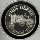 John Deere Model GP ~ Rare Collector Coin 1 Troy Oz .999 Fine Silver Round Medal