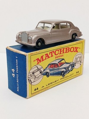 Matchbox Series Lesney No44b Rolls-Royce Phantom V Mauve  VNMIB Original Box. 