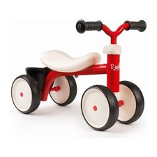 Porteur Métal Rookie - Rouge - SMOBY - Pour Enfant des 12 mois - 4 roues sile...