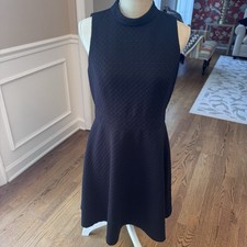 Nine West navy  Blue Lined Sleeveless Dress women’s  size 8