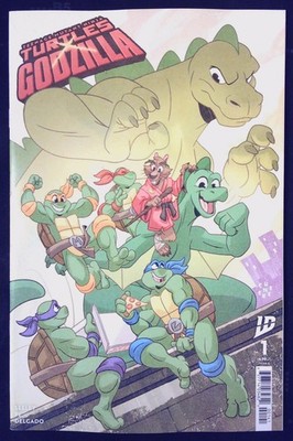 TEENAGE MUTANT NINJA TURTLES X GODZILLA (2025) #1 - Cover D - New Bagged