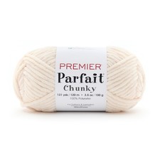 Premier Parfait Chunky Yarn-Marshmallow - 3 Pack
