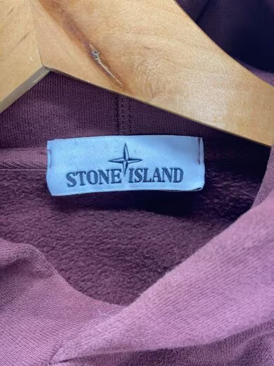 STONE ISLAND SWEAT SHIRT (Large) Cotton Shirt (Brown) 711566089 thumbnail 3