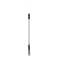 Led Wegeleuchte Erdspieß Aluminium Graphit IP65 100 Cm 3000 K Garten Strahler
