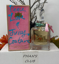 Peace, Love and Juicy Couture 3.4oz Eau de Toilette Floral Perfume for Women