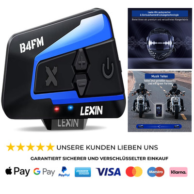 Intercom 2000m Reichweite Musikteilen Bluetooth 5