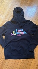 Mattel Barbie I Am Kenough Black Hoodie Men  s Small