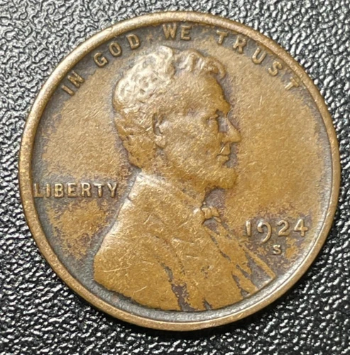 1924-S Lincoln Wheat Cent — photo from another recent sale