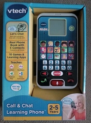 VTech Call & Chat Learning Phone 10 Games & App For 2-5 Years               /378