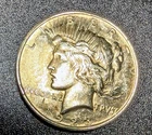 1923 P Peace Silver Dollar 90% U.S. Authentic Coin - Beautiful Natural Toning!!