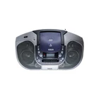RCA Portable Boombox CD Cassette Player w Cord Model RCD103 *Tested Vintage Grey