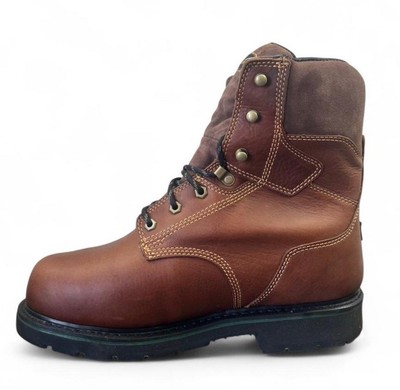 Hytest Mens Work Boots Safety Toe Footwear Brown K24231 Size  display picture 1