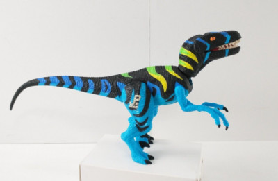Vintage 1997 Jurassic Park RAPTOR ALPHA Chaos Effect Hybrid Dinosaur Toy Figure!