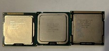 Mixed lot of 3 CPU Processors. Intel, 2 Pentium, 1 Core.  1005