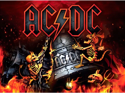 Stern AC DC ACDC Pinball Machine Custom Red Bell Edition