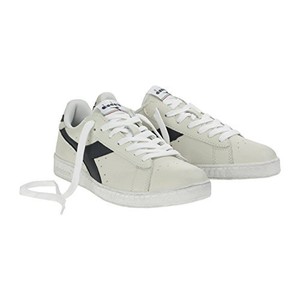 Diadora Game L Low Waxed Scarpe Low Top Unisex Adulto Bianco f2P Diadora Game L Low Waxed Scarpe Low Top Unisex Adulto Bianco f2P