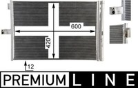 Mahle Kondensator Klimaanlage Mit Trockner FüR Mercedes-Benz CLS C218 SL R231