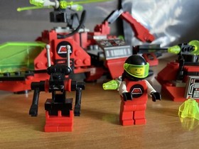 Lego Space 6923 Complete Set M Tron Vintage Particle Ioniser 1990 Spaceship