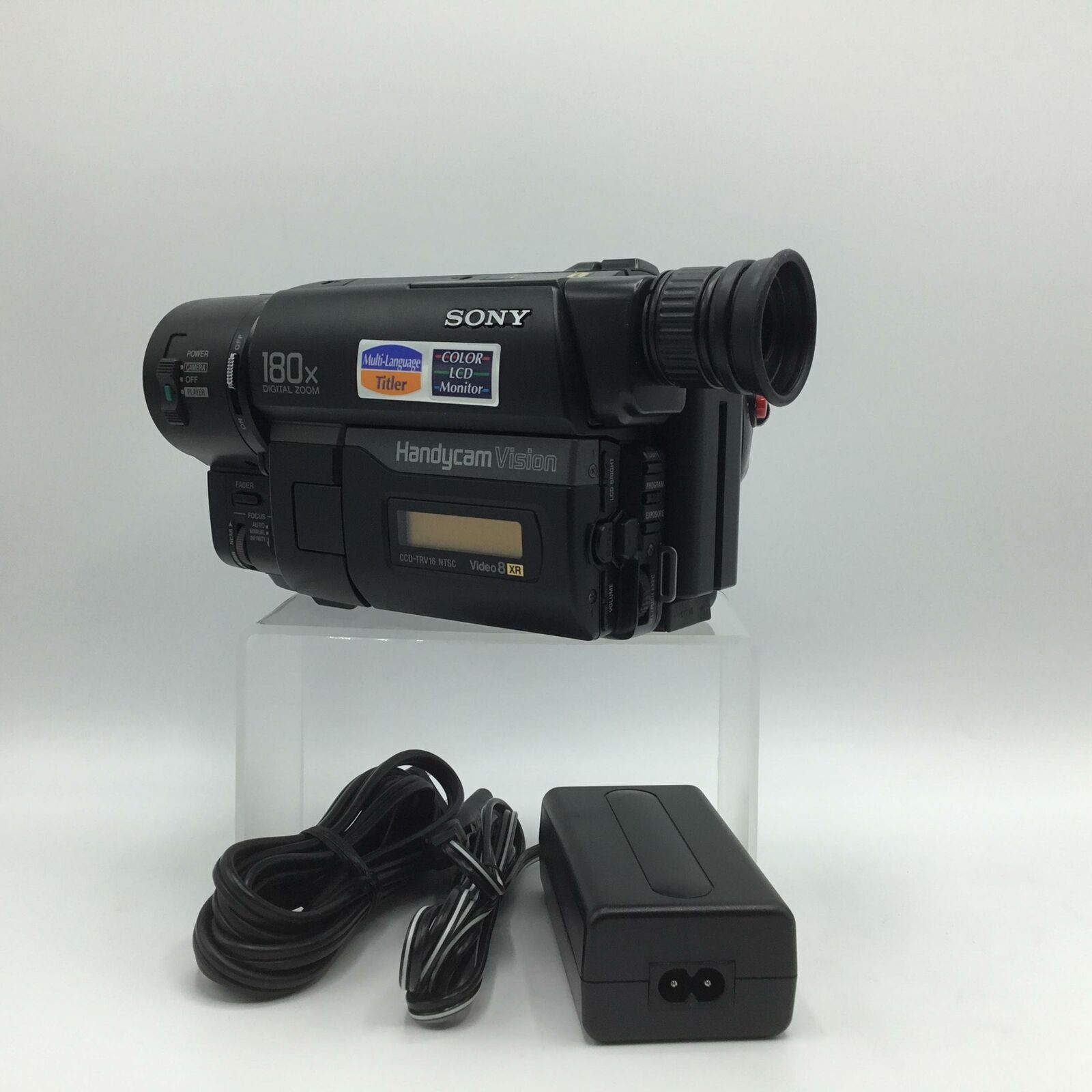 Sony NTSC Standard 8 Handycam 8mm Analogue Camcorder Video Transfer  (CCD-TRV16)