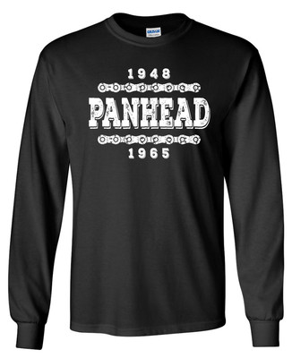 Harley Davidson Canada PANHEAD Years Engine Long Sleeve T-Shirt